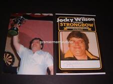 Jocky wilson signed for sale  BRIGHOUSE