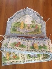 1995 Vintage Clássico Winnie The Pooh Berço Envoltório e Cabeceira Conjunto de Roupa de Cama 2 Peças comprar usado  Enviando para Brazil