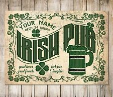 Personalised irish pub for sale  Shipping to Ireland