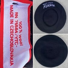 Chapéu boina de lã vintage Los Angeles Raiders bordado feito na Tchecoslováquia comprar usado  Enviando para Brazil
