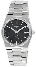 Usado, Relógio masculino Tissot PRX quartzo mostrador preto aço T137.410.11.051.00 comprar usado  Enviando para Brazil