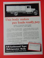 1929 refrigerator truck for sale  North Adams