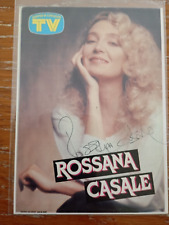 Rossana casale autografo usato  Genova