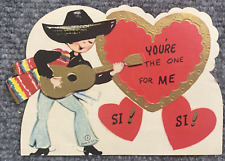 Vintage valentines card for sale  Waterloo