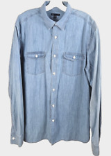 Gap button chambray for sale  Dover