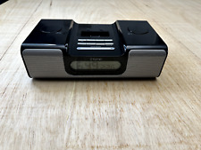 iHome iH7R iPod iPhone Black Docking Station Alarm Clock AM FM Radio Working for sale  Shipping to South Africa