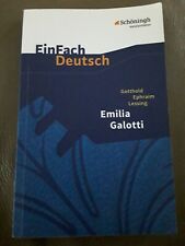 emilia galotti gebraucht kaufen  Kelsterbach