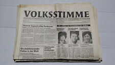 1981 volksstimme ddr gebraucht kaufen  Stadtfeld Ost,-Diesdorf