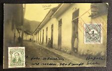 COLÔMBIA 1935 ca. -FOTO PPC -SELO FRONTAL - PARA A ÁUSTRIA -F/VF -RED LINE QUATER-? , usado comprar usado  Enviando para Brazil