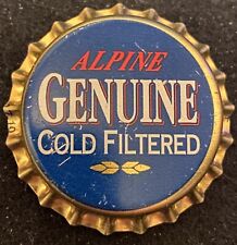 Pin de lapela Alpine genuíno filtrado a frio tampa de garrafa de cerveja sem friso - Moosehead comprar usado  Enviando para Brazil