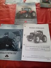 Prospectus tracteurs massey d'occasion  Le Teil