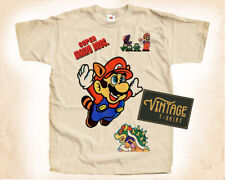 Camiseta masculina unissex estampada vintage Super Mario Bros V3 DTG NATURAL P-5XL comprar usado  Enviando para Brazil
