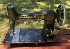 Antiga máquina de costura Elgin Co esteira Rockford Ills C319217 reparo de peças comprar usado  Enviando para Brazil