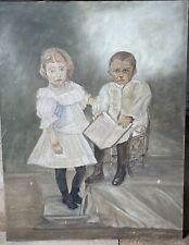 Antique painting canvas for sale  Douglasville