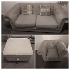 Chesterfield sofa suite for sale  BASILDON