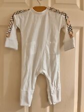 Burberry babygrow 6mos for sale  BICESTER