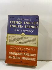 Usado, Diccionario inglés francés de Larousse - Librería Larousse (1962, libro de bolsillo) segunda mano  Embacar hacia Argentina