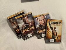 Spartacus série completa 1-4 (DVD) TV série de ação drama de época região 4, usado comprar usado  Enviando para Brazil