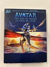 AVATAR THE WAY OF THE WATER 3D - TAMANHO BLU RAY - CAPA DESLIZANTE SOMENTE SEM DISCO comprar usado  Enviando para Brazil