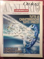 Annuario letabelle orologi usato  Italia