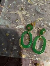 Jade drop earrings for sale  TADLEY