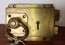 Antique brass lock for sale  ABERYSTWYTH