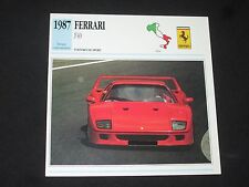 Ferrari f40 1987 d'occasion  Nice-