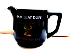 macleay duff scotch whisky water jug black made by wade regicor in VGC, used for sale  Shipping to South Africa