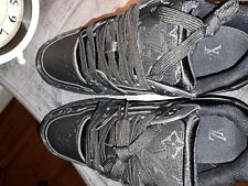 PLEASE READ THE DESCRIPTION! Luxury Designer All Black Trainers Men's Size 10 for sale  Shipping to South Africa