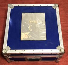 WILSON CASE HEAVY DUTY SHIPPING TRAVELING CASE BLUE MADE IN USA for sale  Shipping to South Africa