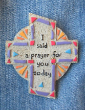I Said A Prayer For You Today Cruz Religioso Inspiración 3D Recuerdo imán segunda mano  Embacar hacia Argentina