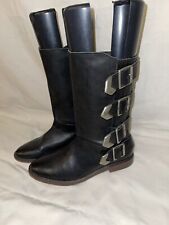 Used, Womens Grunge Goth boots Hand Handcrafted in Portugal US Size 7.5-8/EU Size 38 for sale  New Braunfels