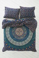Usado, Indio Handmade Floral Mandala Arte Azul Juego de Cama Colcha Bohemia comprar usado  Enviando para Brazil