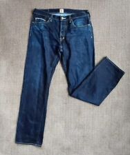 PRPS JAPANESE DENIM JEANS BARACUDA FIT DESIGNER Size 32 INDIGO BLUE for sale  Shipping to South Africa