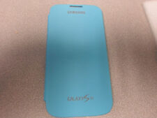 Samsung I9500 Galaxy S4 SIV S-View Flip Cover Folio Case LT BLUE for sale  Shipping to South Africa