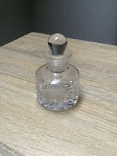 Crystal perfume bottle for sale  WELLINGBOROUGH
