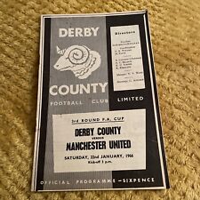 1966 derby county for sale  CREWE