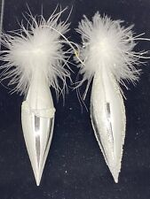 Silver white icicle for sale  Shipping to Ireland