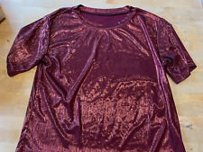 Shein burgundy cropped for sale  LONDON