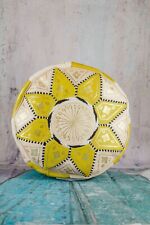 Moroccan leather pouf for sale  LONDON