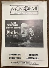 Vintage Movie Exhibitor's Campaign Book - Hitler the last ten days segunda mano  Embacar hacia Argentina