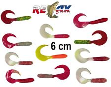 RELAX Twister 2.5" - 6cm Rubber Fish Fishing Perch Trout Zander Pike Cod for sale  Shipping to South Africa