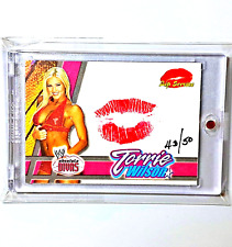 Used, 2002 Fleer WWE Absolute Divas TORRIE WILSON! /50 KISS CARD! Lip Service for sale  Shipping to South Africa