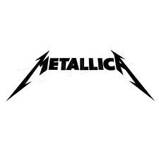 Metallica vinyl decal for sale  Shipping to Ireland