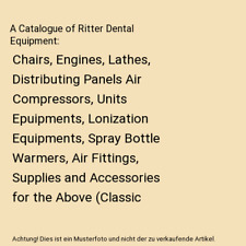 Catalogue ritter dental gebraucht kaufen  Trebbin