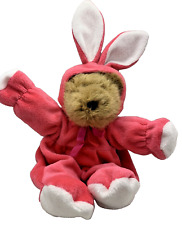 Plush Holiday Teddy Bear in bunny  Costume  Stuffed Easter for sale  Shipping to South Africa