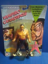 Figura de acción Vampiro canadiense luchadores CMLL fabricantes de juguetes originales SELLADA WCW segunda mano  Embacar hacia Argentina