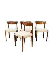 4 dining teak chairs for sale  Kingston