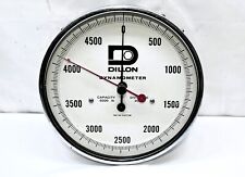 Dillon Dynamometer 5000lb Capacity 20lb Divisions for sale  Shipping to South Africa
