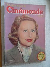 Cinemonde almanach 1951 d'occasion  La Machine